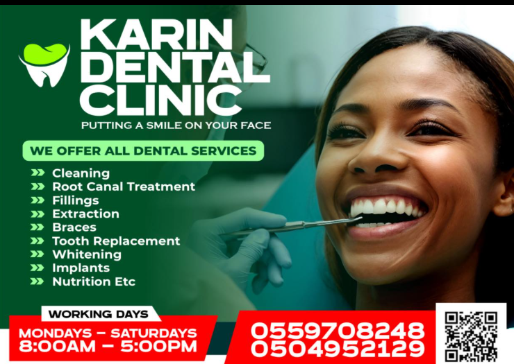 Karin Dental Clinic promotional artwork